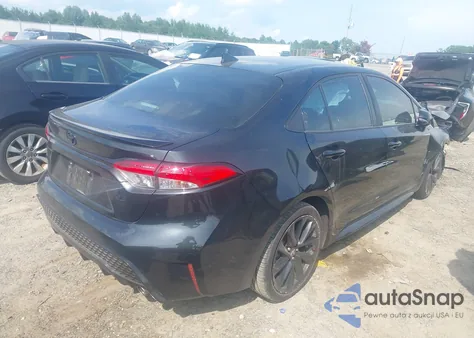 2022 Toyota Corolla Se Nightshade Edition z USA, uszkodzony, nr VIN 5YFS4MCE1NP105509